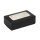 Sushi Faltbox 1, kraft in schwarz/weiß, mit Fenster, 160x100x50mm (330 Stk.)