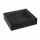 Sushi Faltbox 8, kraft in schwarz/weiß, mit Fenster, 250x250x50mm (85 Stk.)