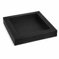 Sushi Faltbox 12, kraft in schwarz/weiß,...