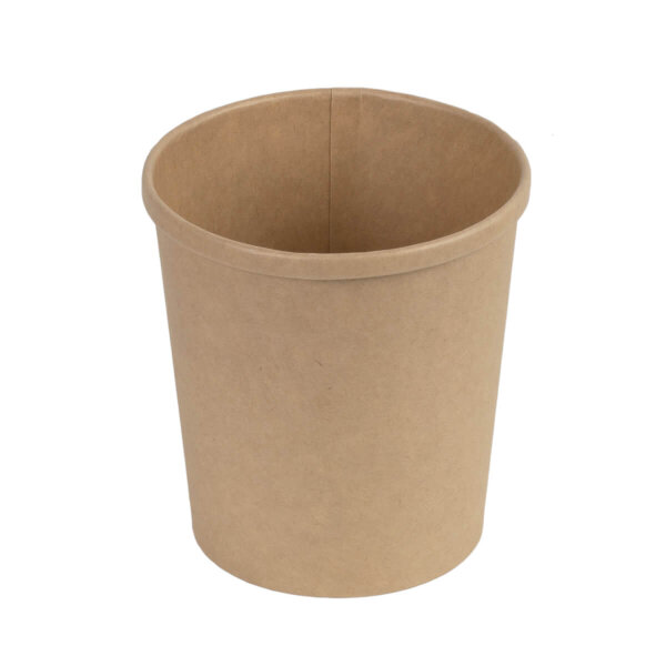 Suppenbecher, 16oz / 500ml, kraft, Ø 98mm (500 Stk.)
