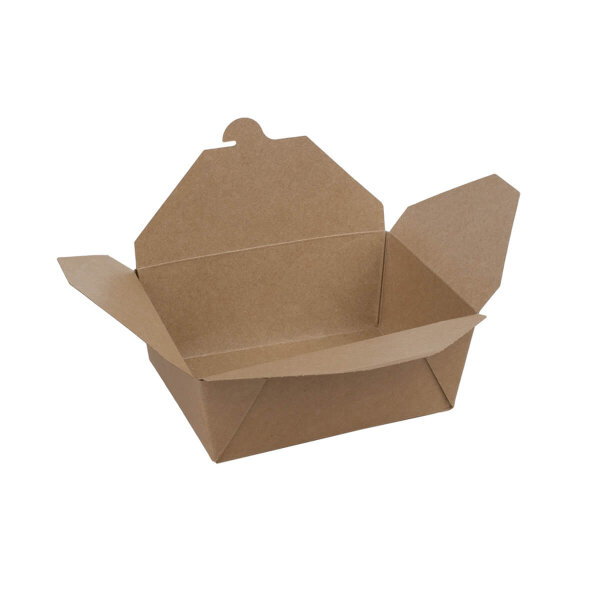 Foodbox 1300ml, kraft, 150x120x65mm (300 Stk.)