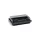 PET Sushi Schale M, schwarz, 163x112x21,1mm + PET Deckel (400 Stk.)