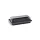 PET Sushi Schale S, schwarz, 140,5x80x21,6mm + PET Deckel (400 Stk.)