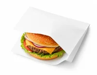 Burgertüte weiß, 13x13cm (1000 Stk.)