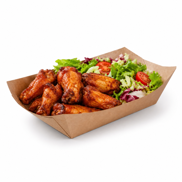 Snackschale Kraft 1100ml,  225x168x58mm (500 Stk.)