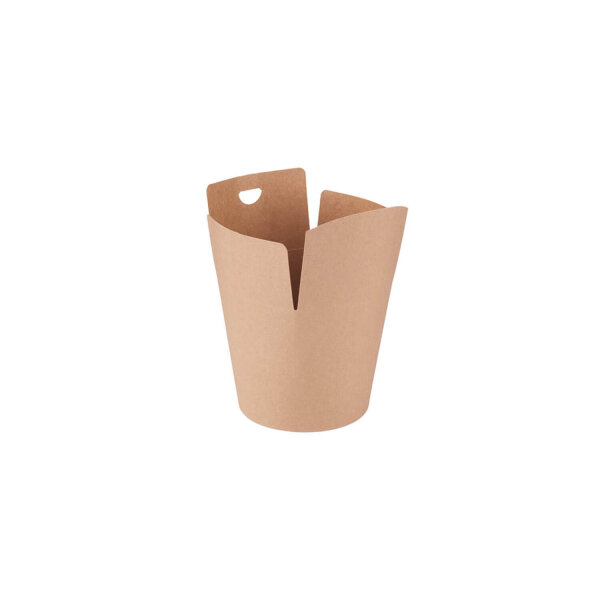 Nudelbox 500ml, kraft, 85x78x92mm (500 Stk.)